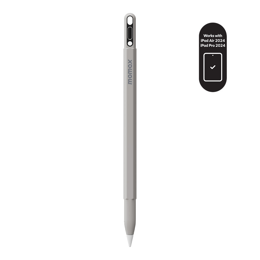 Momax TP10AE Mag.Link Pop Magnetic Active Stylus Pen - Grey