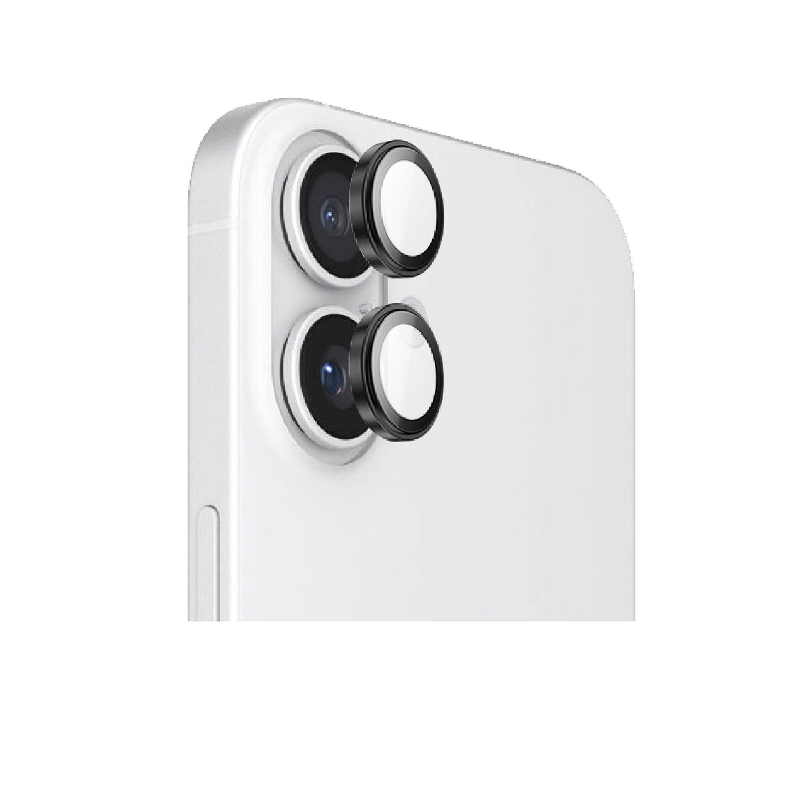 Nbrandz/N-iPhone 17 Black Camera Premium Lens Protector