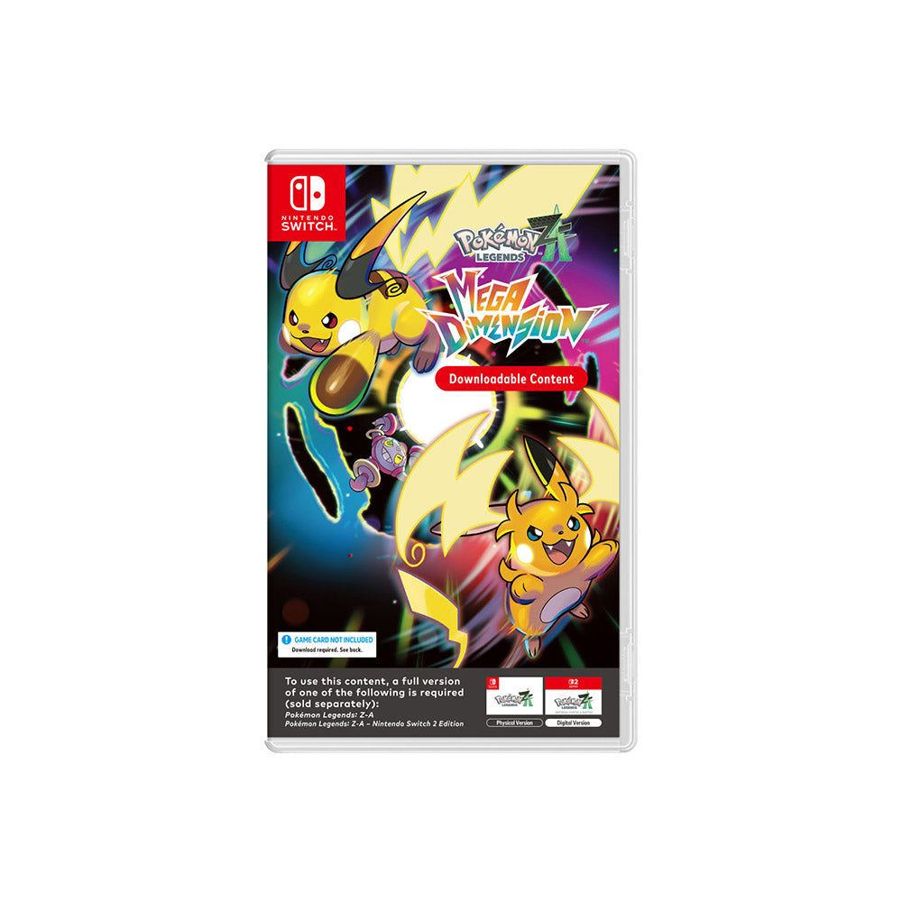 Nintendo Switch Pokemon Legends: Z-A Mega Dimension (Code-in-Box)