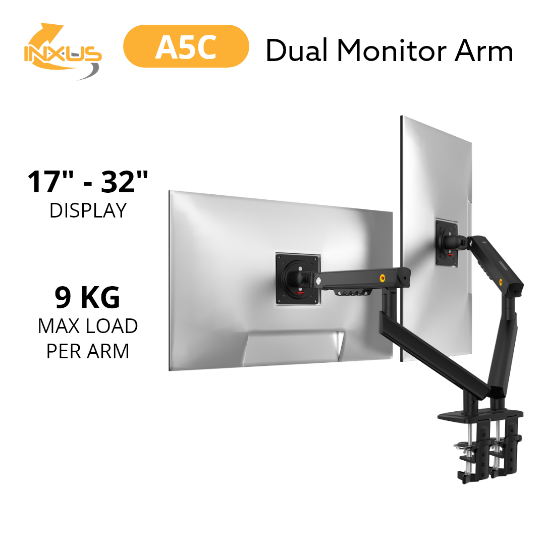 Northbayou A5C Dual Monitor Mount (Black)