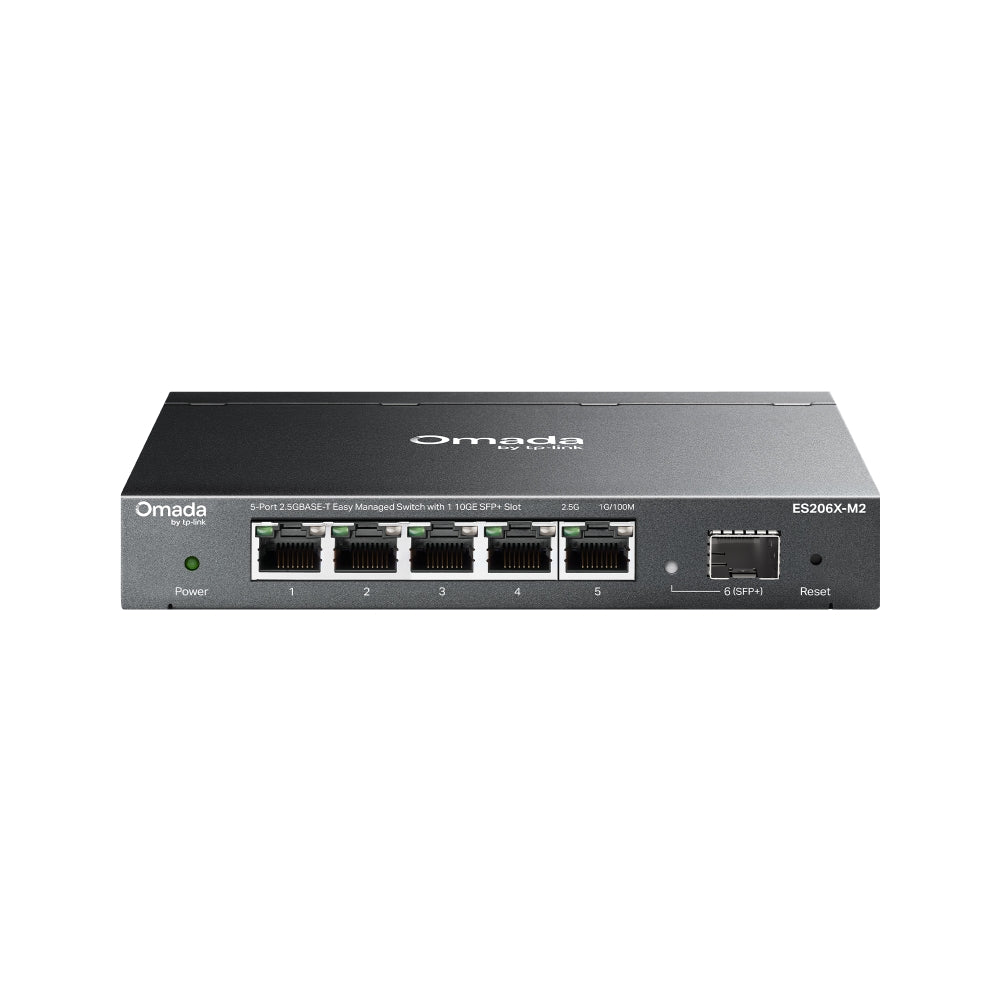 Omada ES206X-M2 5-Port 2.5G BASE-T Easy Managed Switch