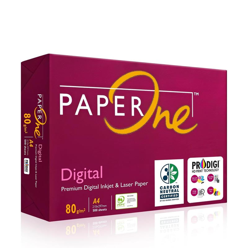 PaperOne Digital 80gsm A4 Carbon Neutral Paper