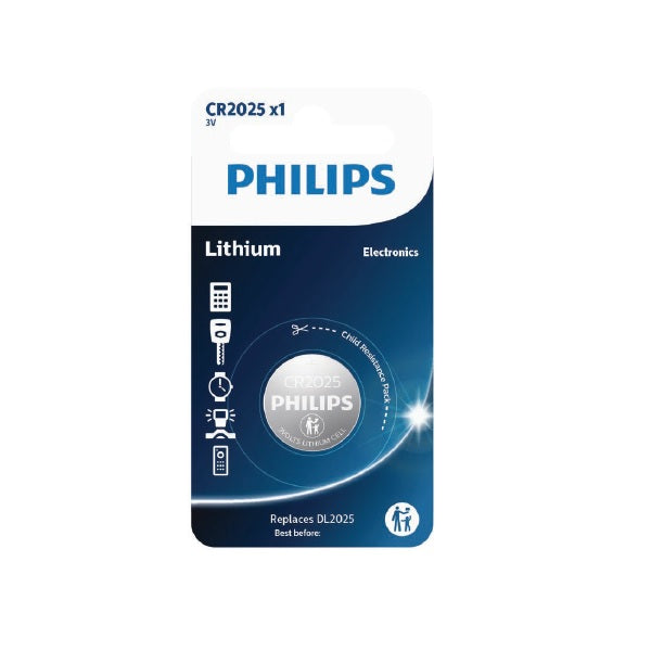 Philips CR2025L/40 Button lithium minicell 3V