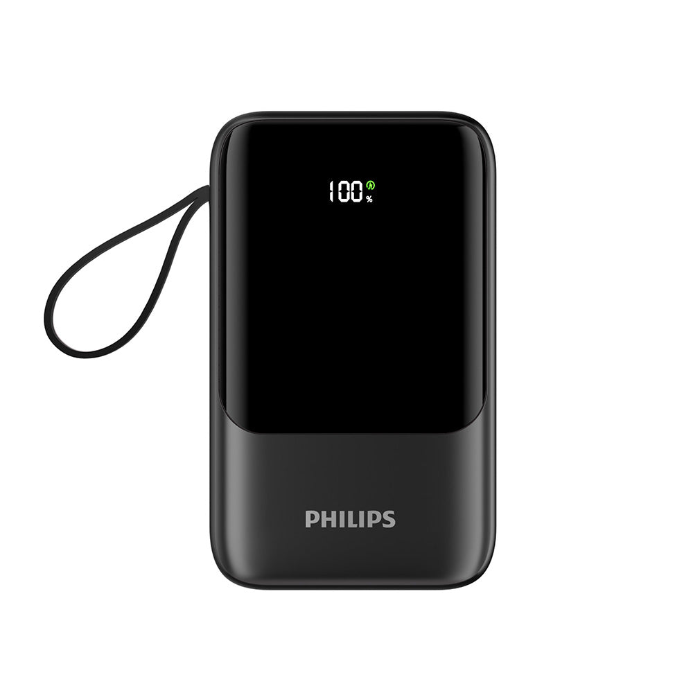 Philips DLP2223B/97 10000mAh CCC 22.5W USB-C+Lightning (Black)