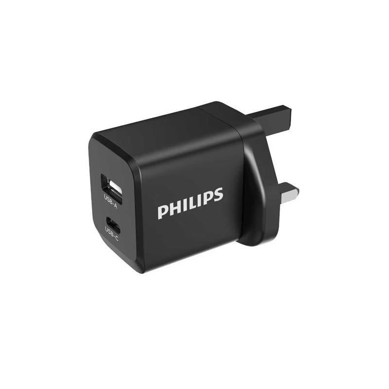 Philips DLP5322CB/05 30W GaN Wall Charger QC30W PD30W (Black)