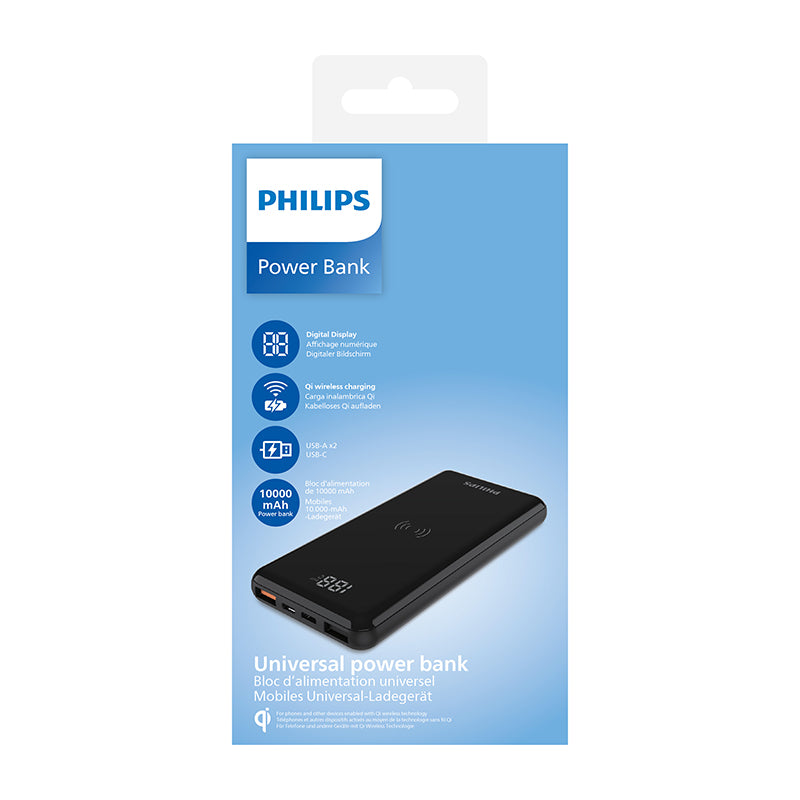 Philips DLP9520C/00 10000mAh PD/QC + Qi Powerbank