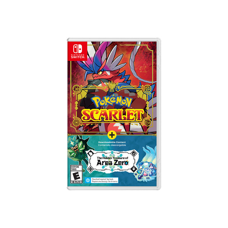 Nintendo Switch - Pokémon Scarlet + The Hidden Treasure of Area Zero