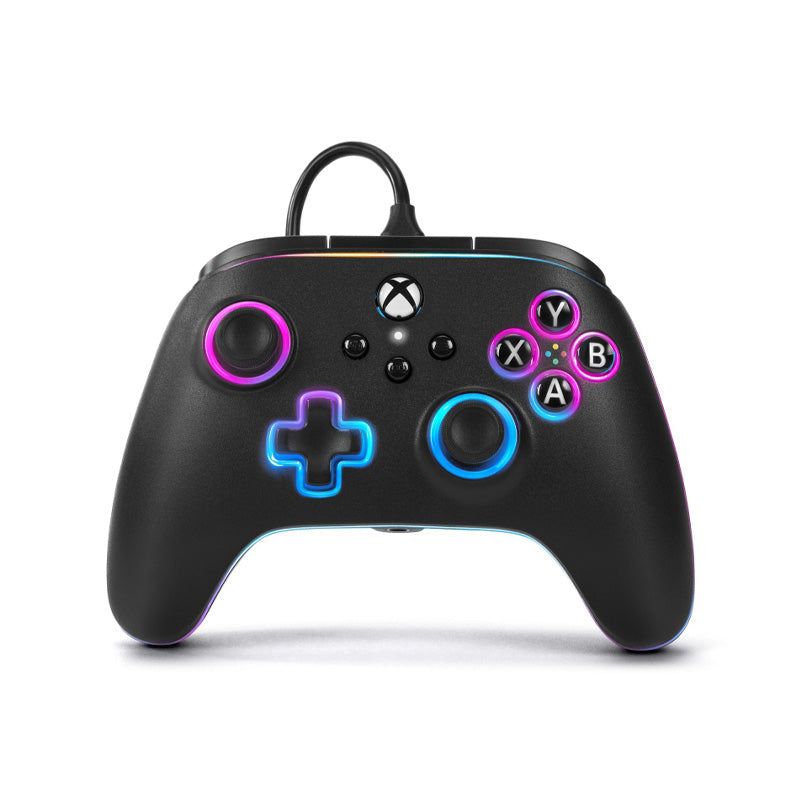 PowerA Advantage Wired Controller for Xbox Series X|S with Lumectra - Black