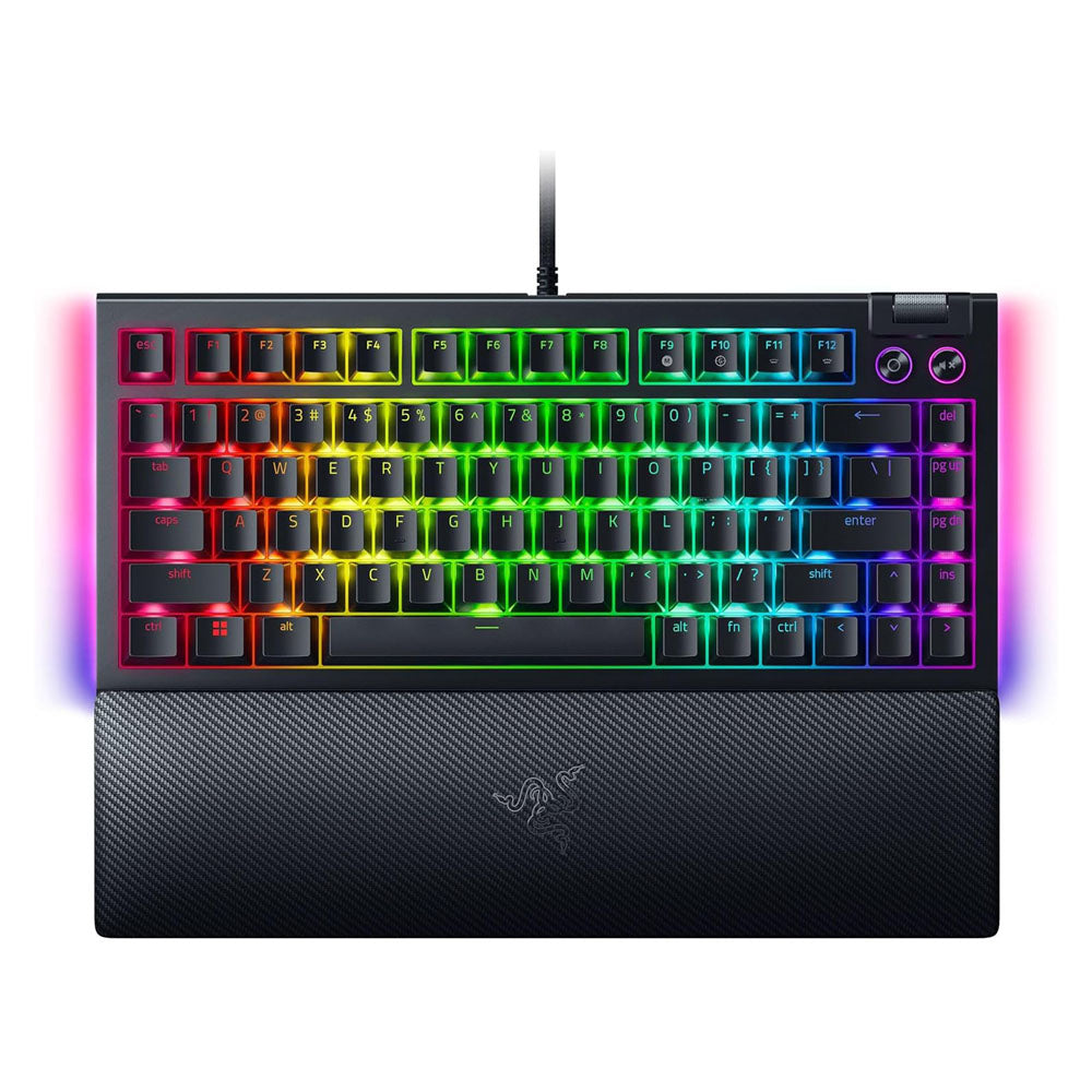 Razer BlackWidow V4 75% Wired Gaming Keyboard (Black)