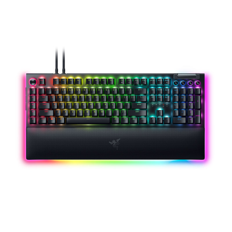 Razer BlackWidow V4 Pro Wired Gaming Keyboard (Yellow Switch)