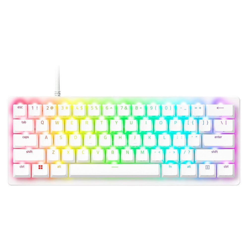 Razer Huntsman V3 Pro Mini Wired Gaming Keyboard (White)