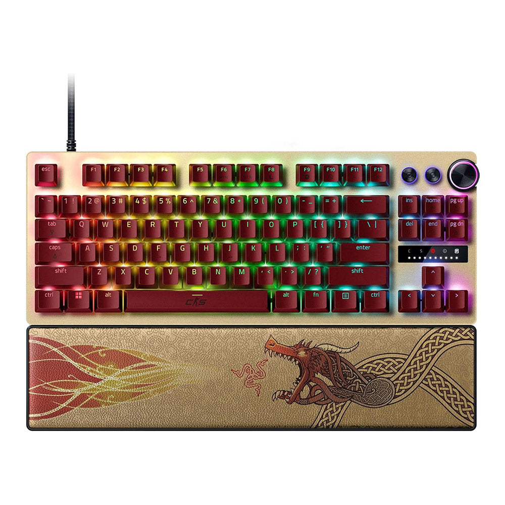 Razer Huntsman V3 Pro TKL 8KHz Wired Gaming Keyboard (Counter-Strike 2 Edition)