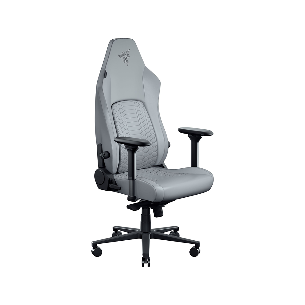 Razer Iskur V2 NewGen - Ergonomic Gaming Chair with Breathable Comfort (Light Gray)