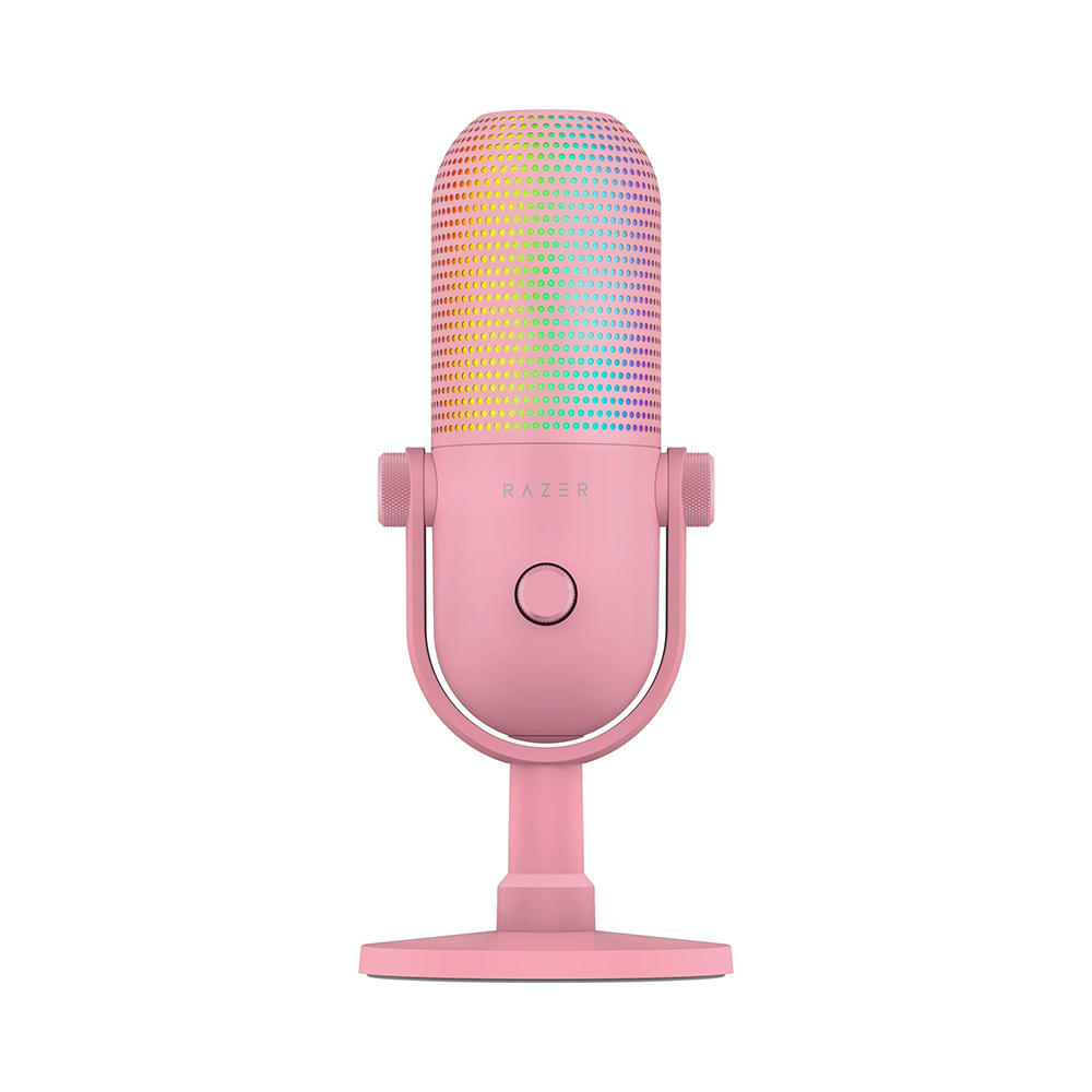 Razer Seiren V3 Chroma 32-Bit USB Microphone - Quartz