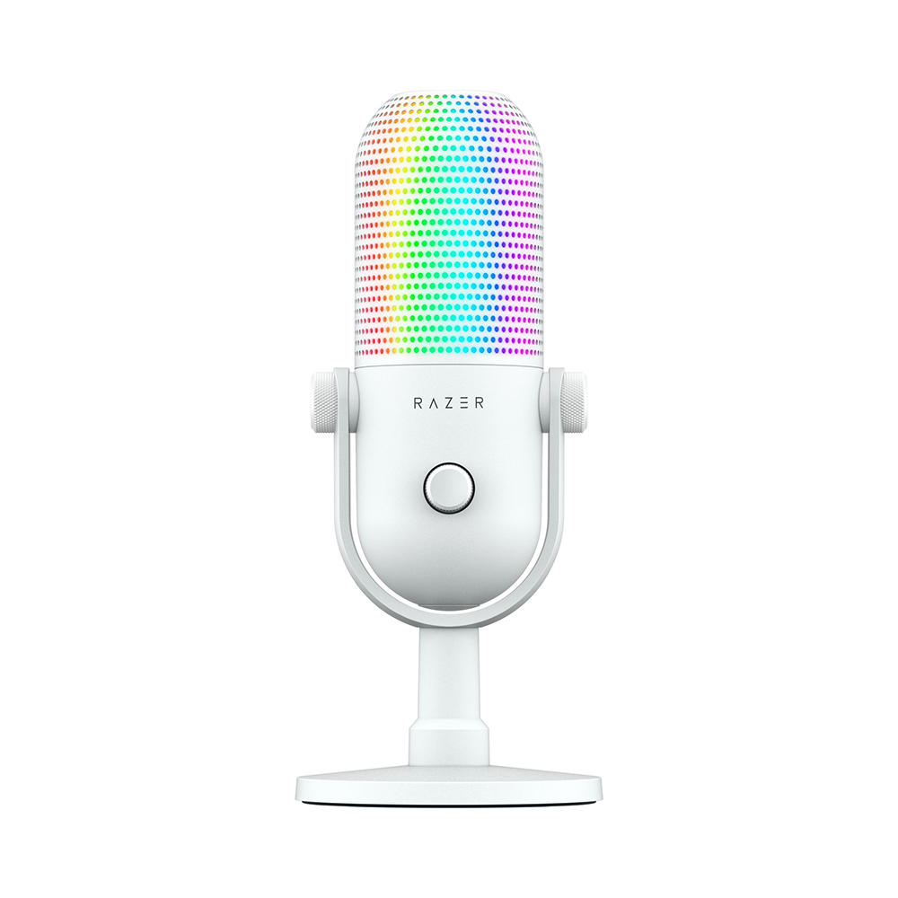 Razer Seiren V3 Chroma 32-Bit USB Microphone - White