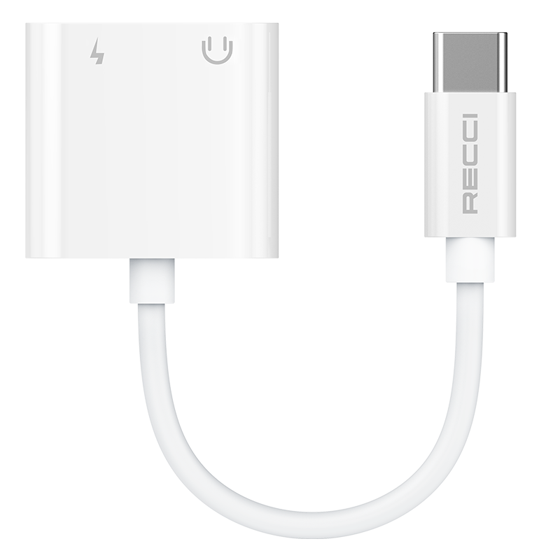 Recci RDS-A09 2in1 Converter Type C PD3.0 Fast Charging