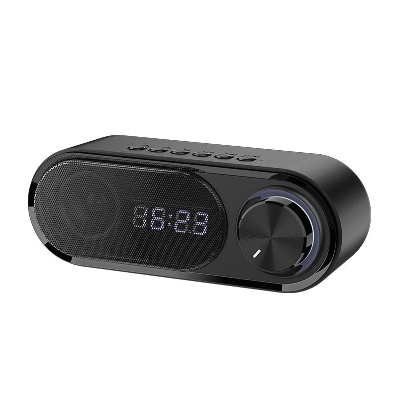 Recci RSK-W41 Dynamic Island Wireless Speaker with Clock (Black)