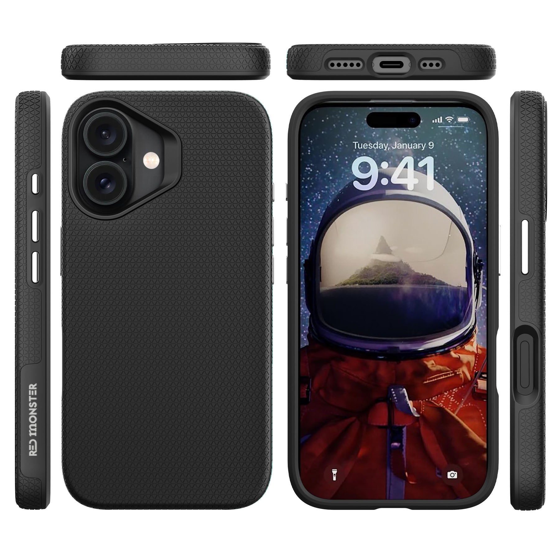 Redmonster iPhone 17 6.3 (2025) Basic M Black
