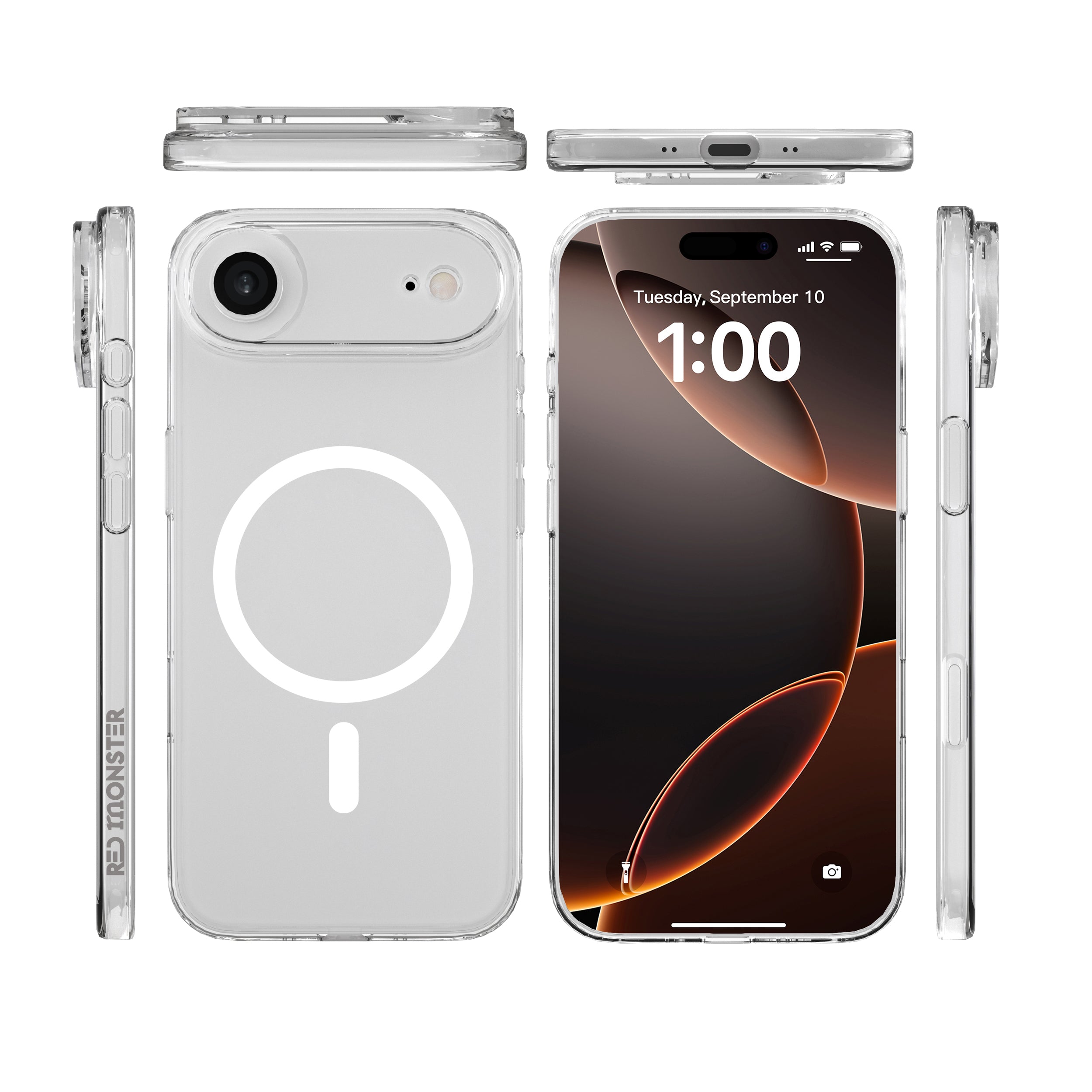 Redmonster iPhone 17 Air 6.5 (2025) Gassan M Clear