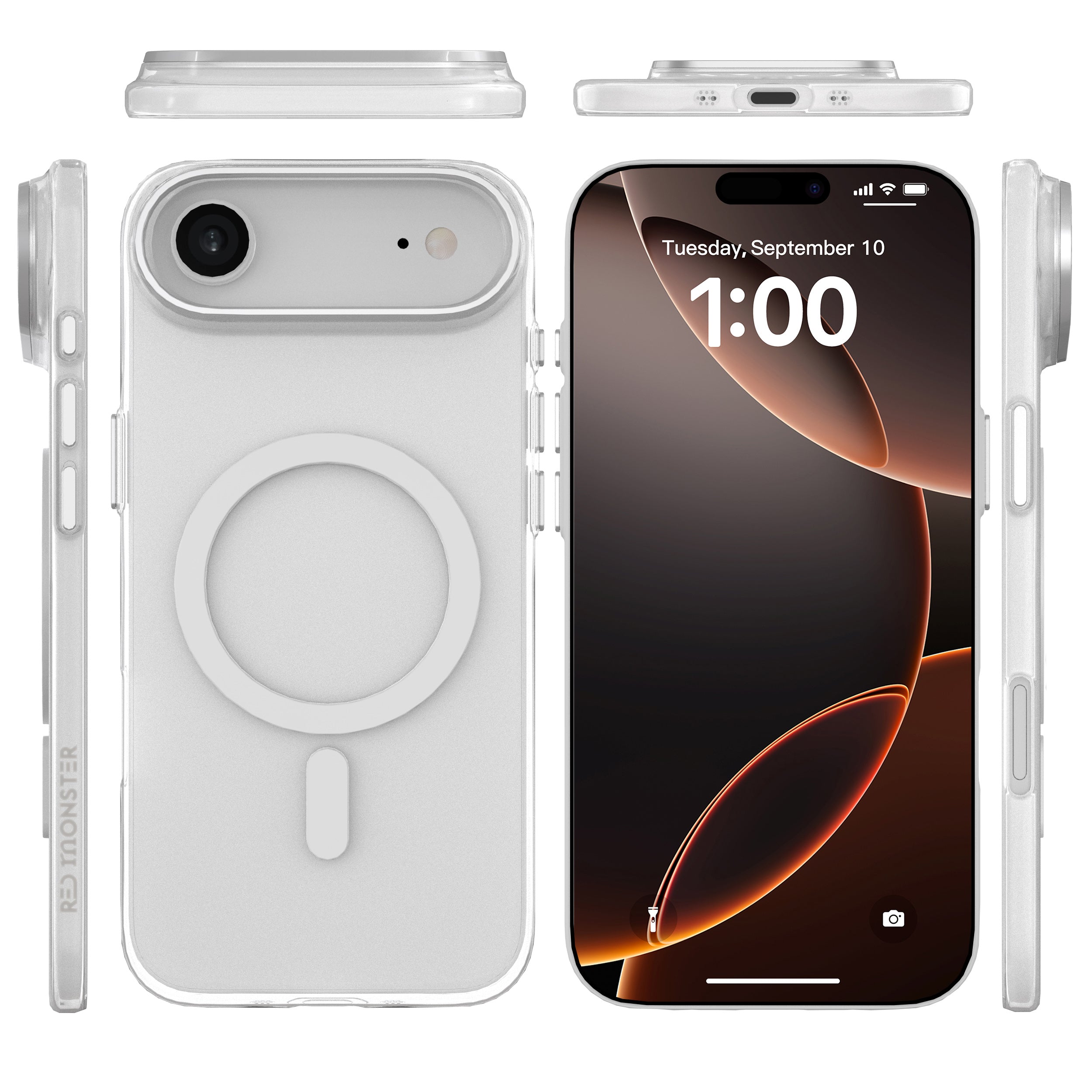 Redmonster iPhone 17 Air 6.5 (2025) Gassan M Slim White