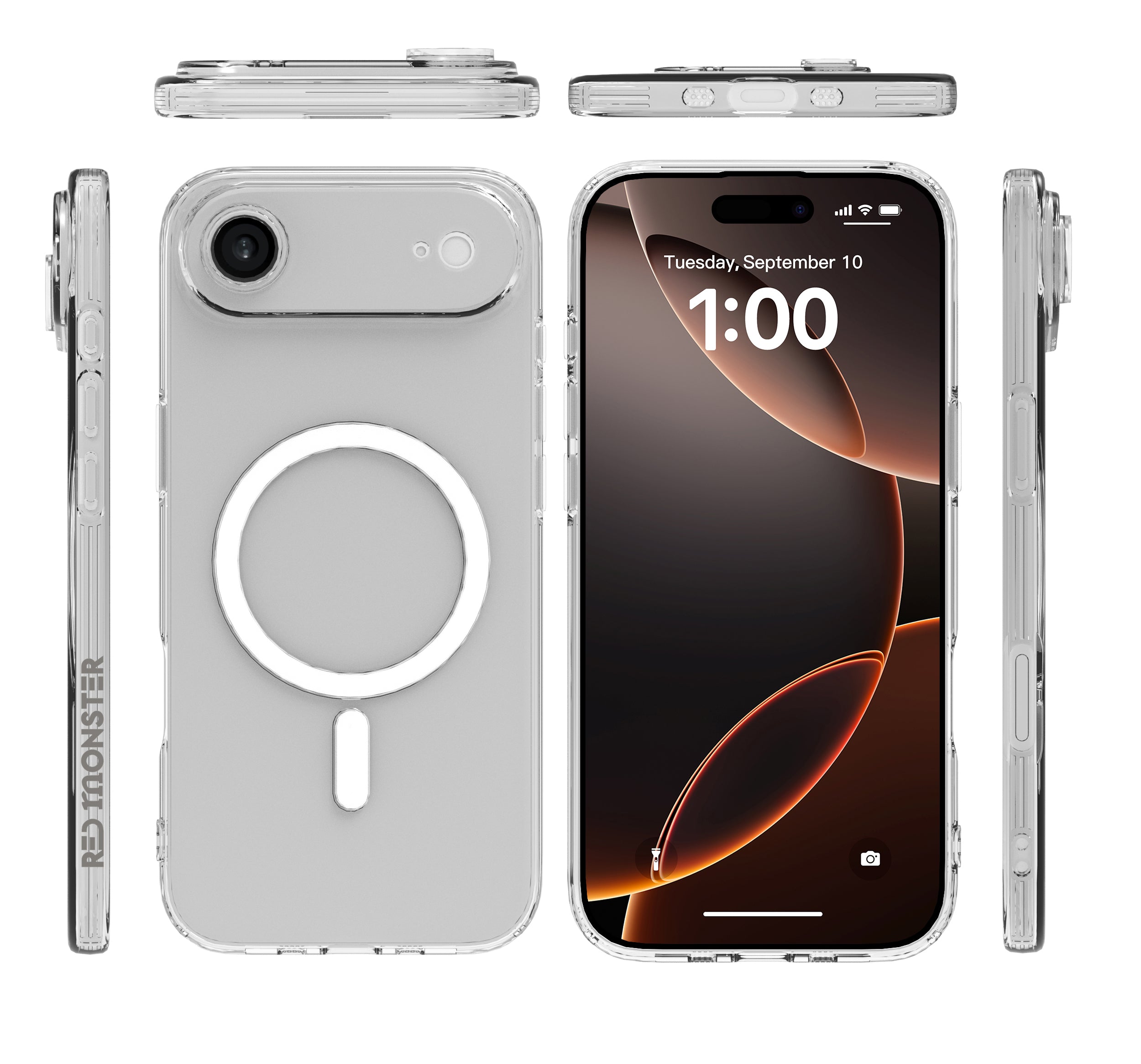 Redmonster iPhone 17 Air 6.6 (2025) Gassan M Soft Clear