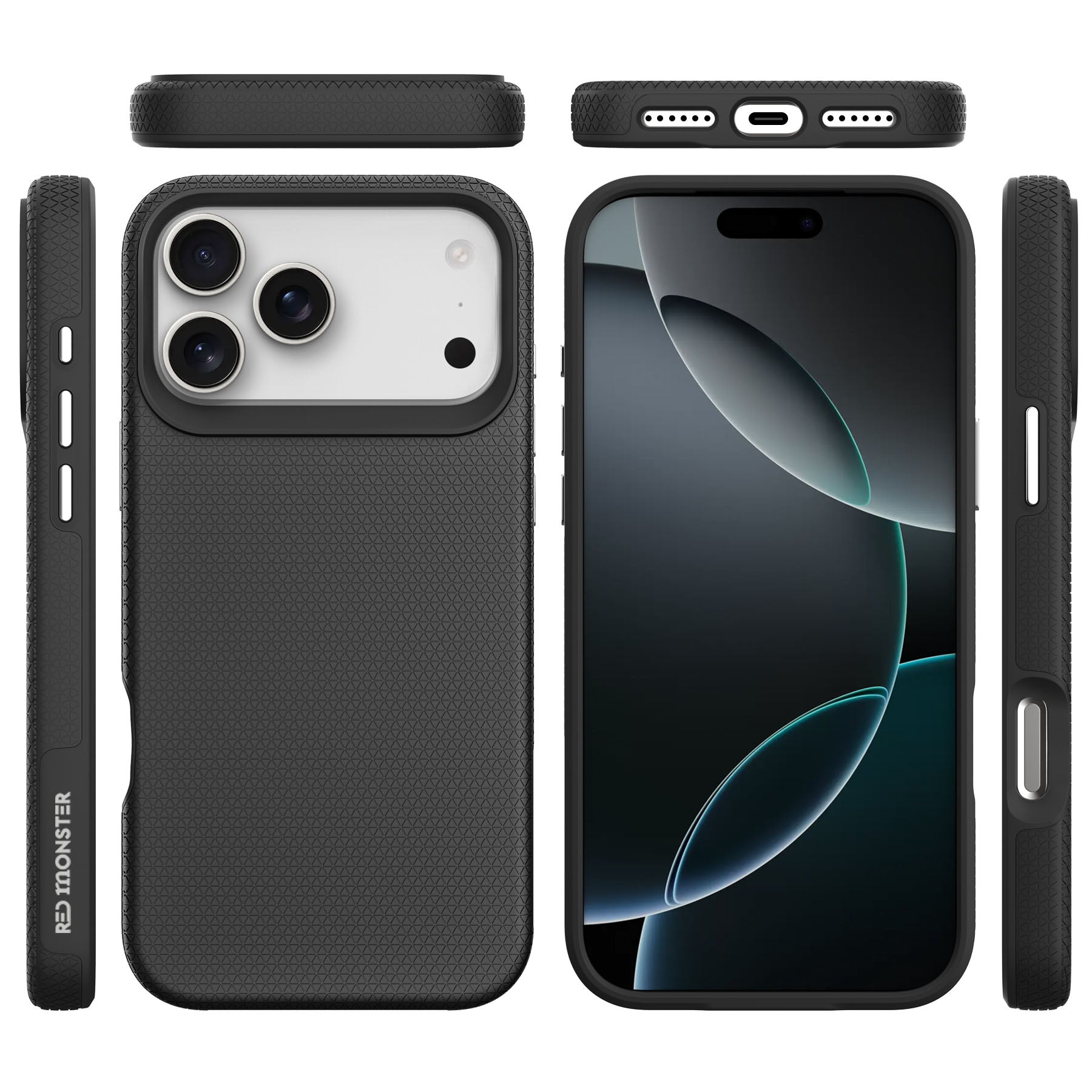 Redmonster iPhone 17 Pro 6.3 (2025) Basic M Black