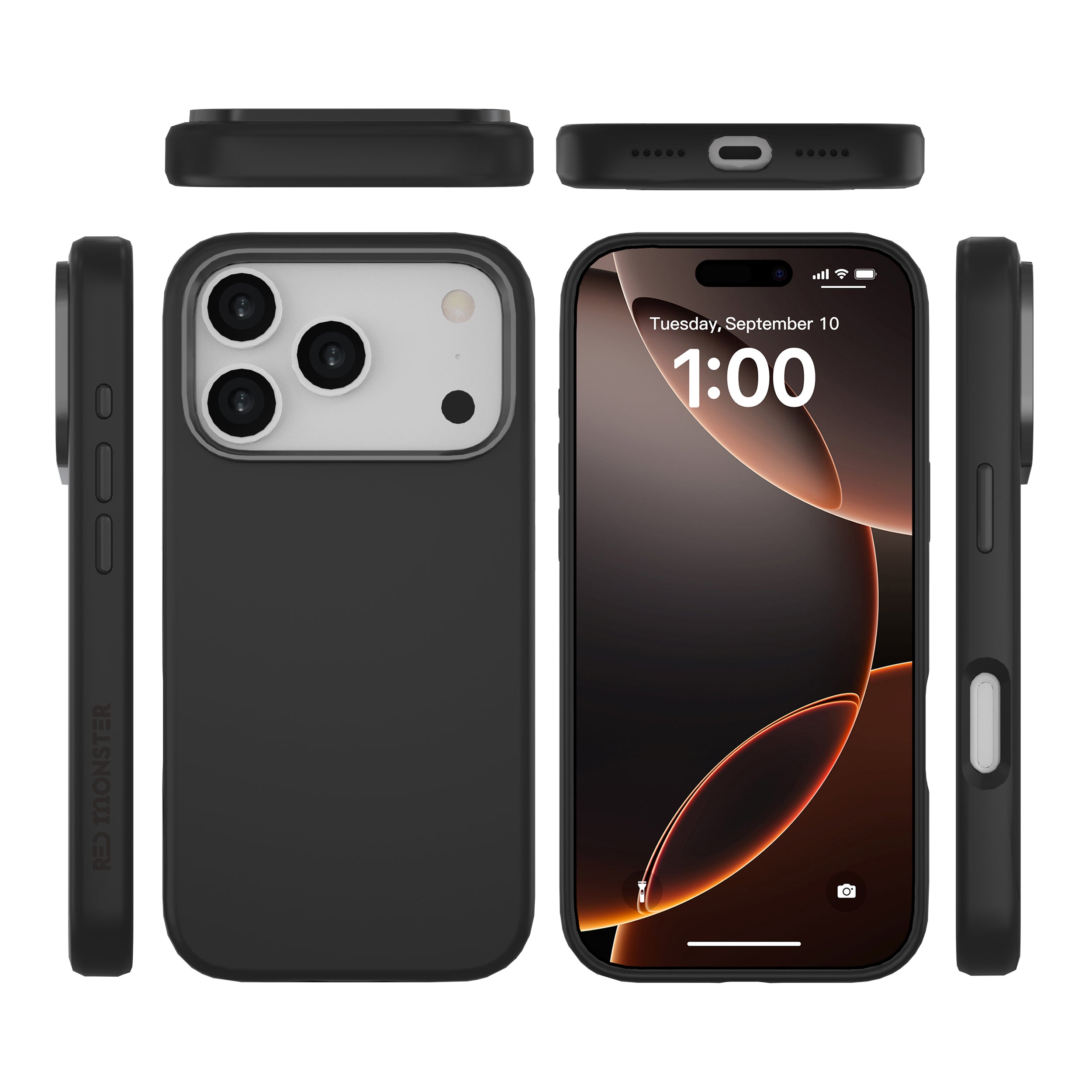 Redmonster iPhone 17 Pro 6.3 (2025) Gassan M Soft Black