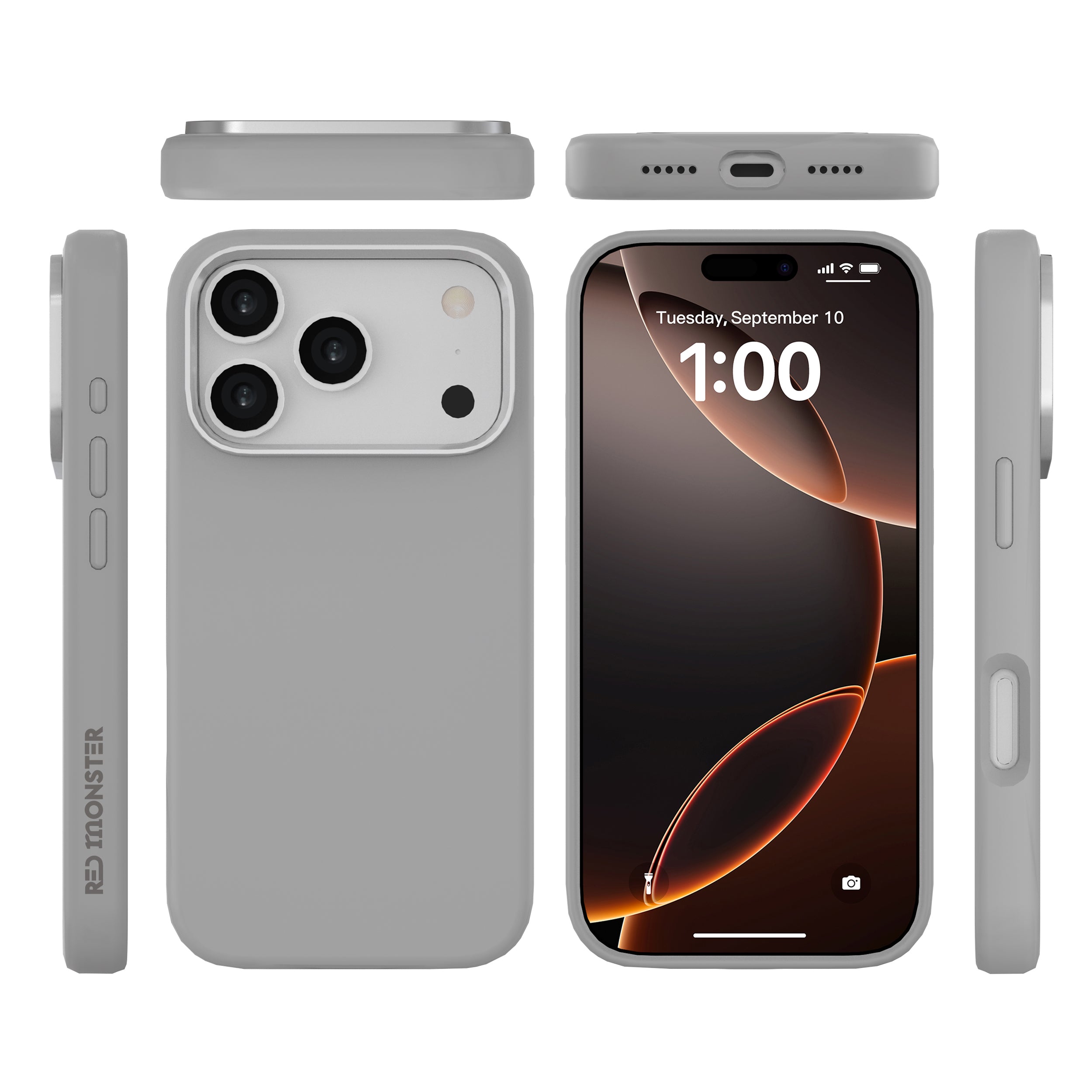 Redmonster iPhone 17 Pro 6.3 (2025) Gassan M Soft Grey