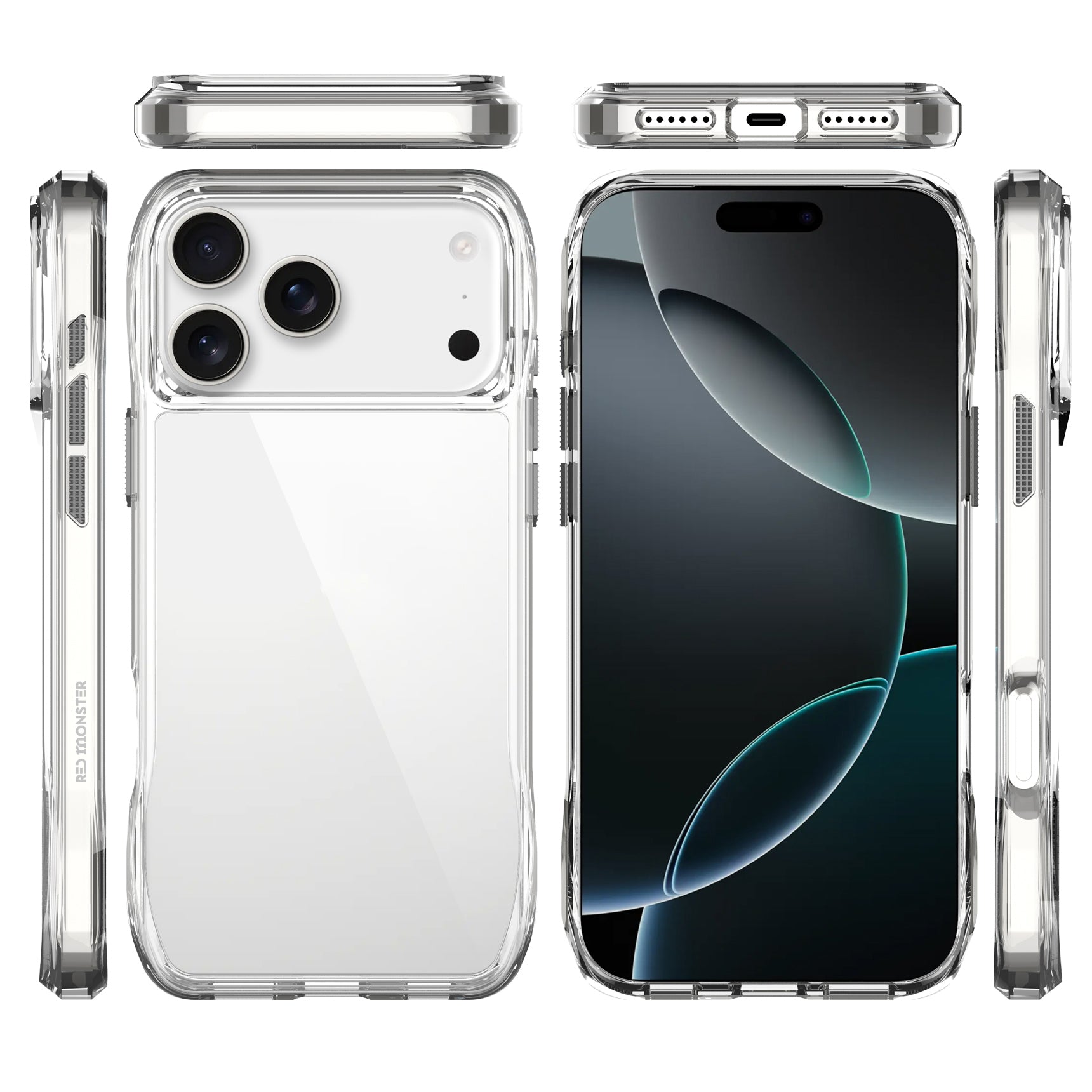 Redmonster iPhone 17 Pro 6.3 (2025) Hachi Clear