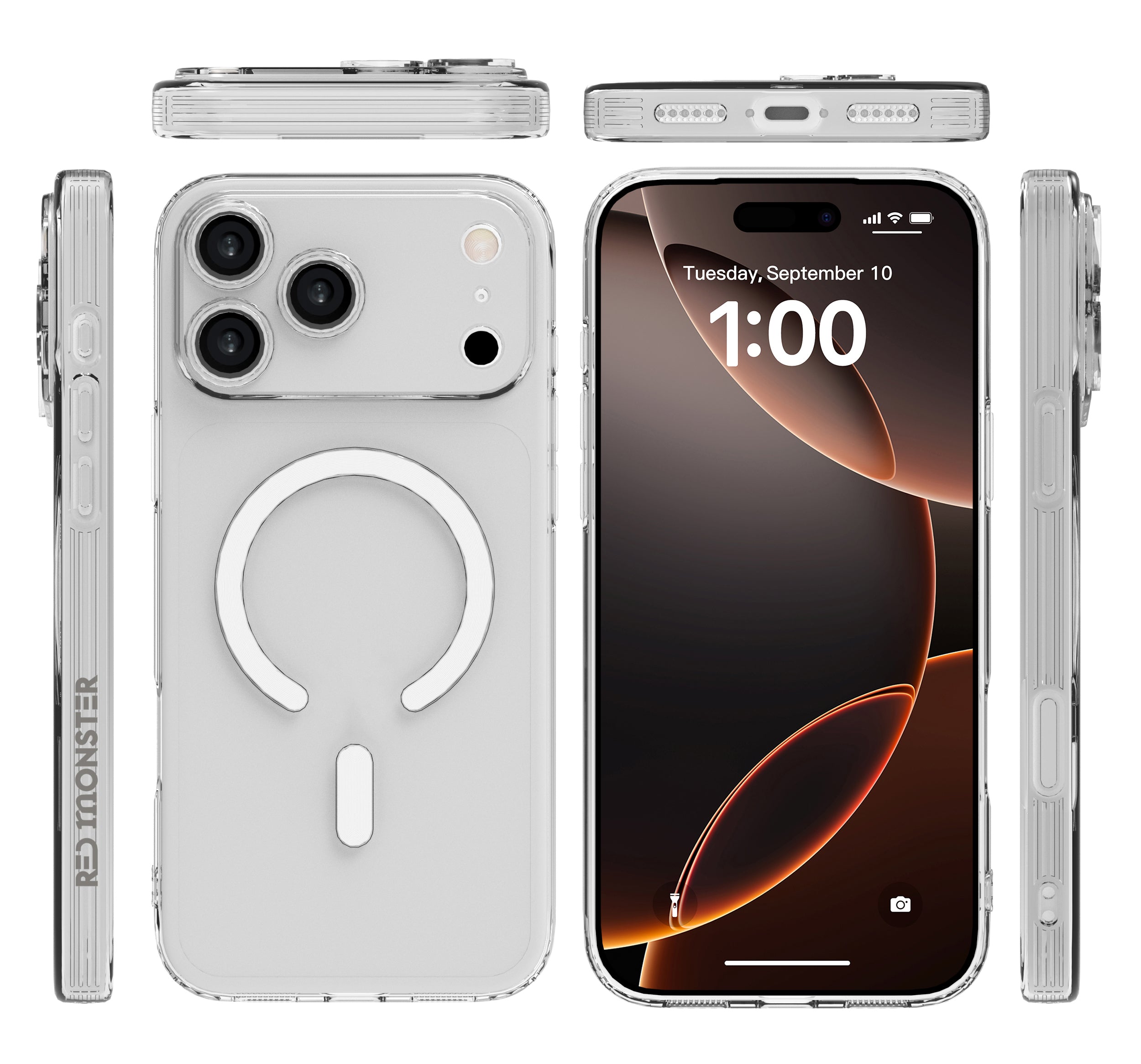 Redmonster iPhone 17 Pro Max 6.9 (2025) Gassan M Soft Clear