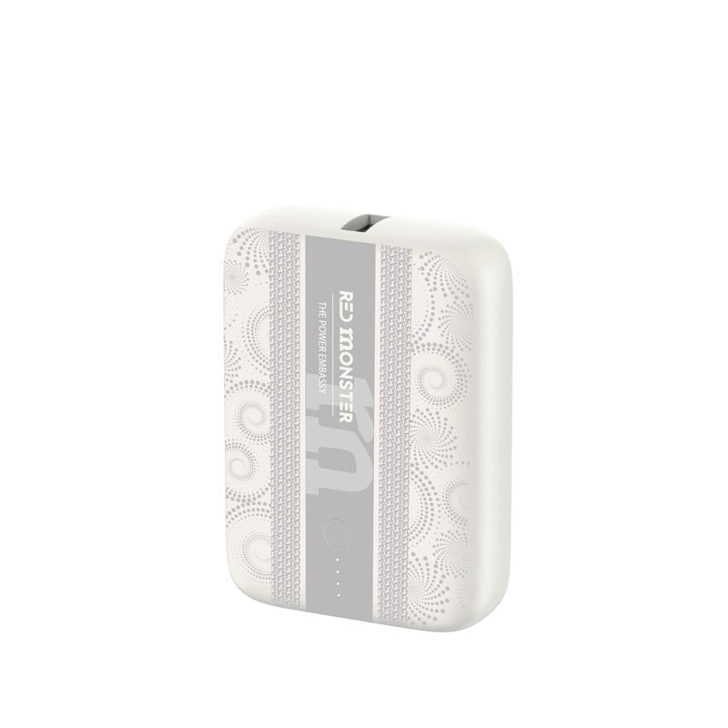 Redmonster Power Up+ Mini 10000mAh PD30W Power Bank (White)