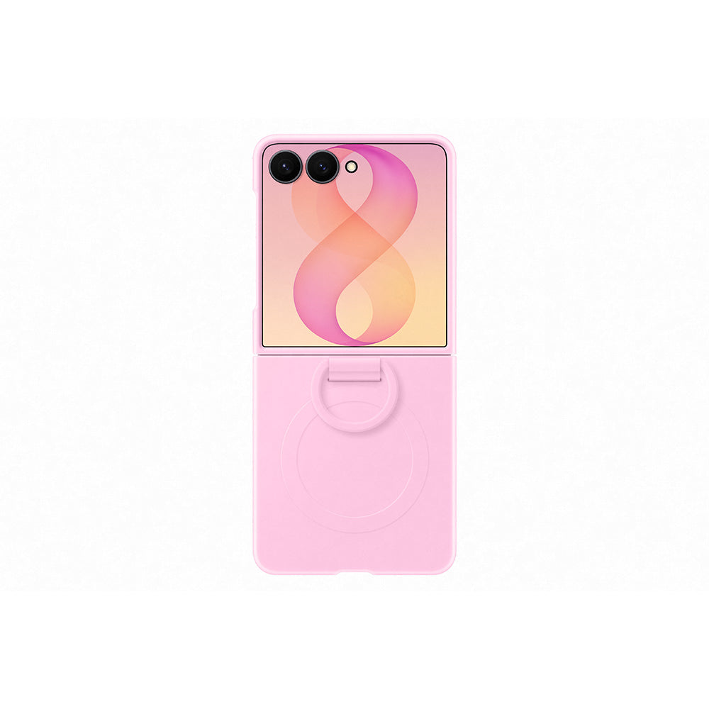Samsung EF-EF776CVEGWW Galaxy Z Flip8 Silicone Ring Magnet Case - Pink