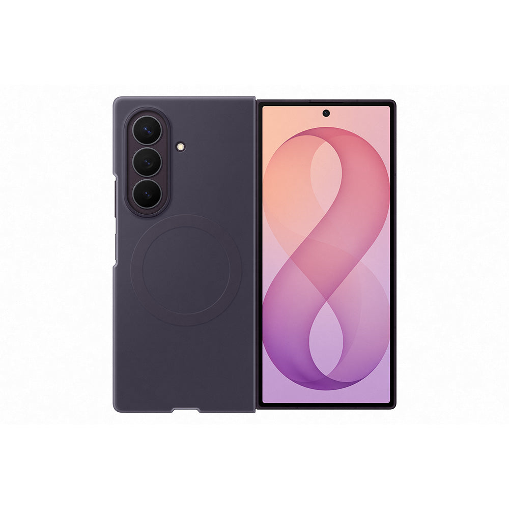 Samsung EF-EF976CVEGWW Galaxy Z Fold8 Ultra Silicone Magnet Case - Techno Violet