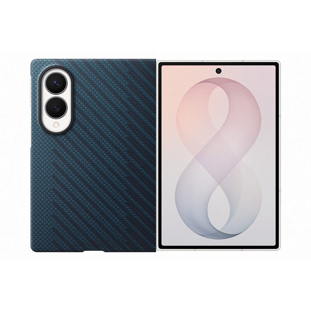 Samsung EF-KF971SNEGWW Galaxy Z Fold8 Carbon Magnet Case - Blue