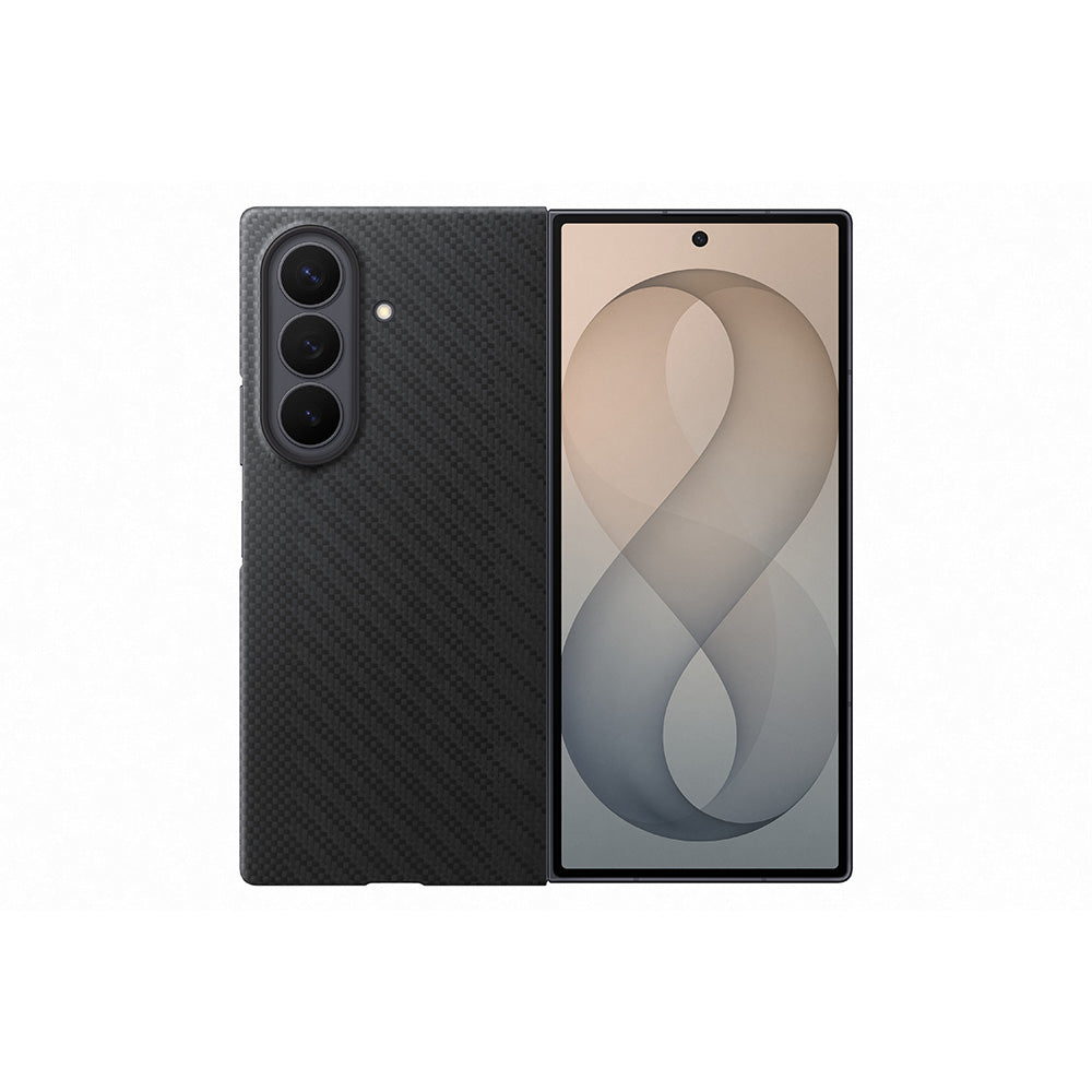 Samsung EF-KF976SBEGWW Galaxy Z Fold8 Ultra Carbon Magnet Case - Graphite