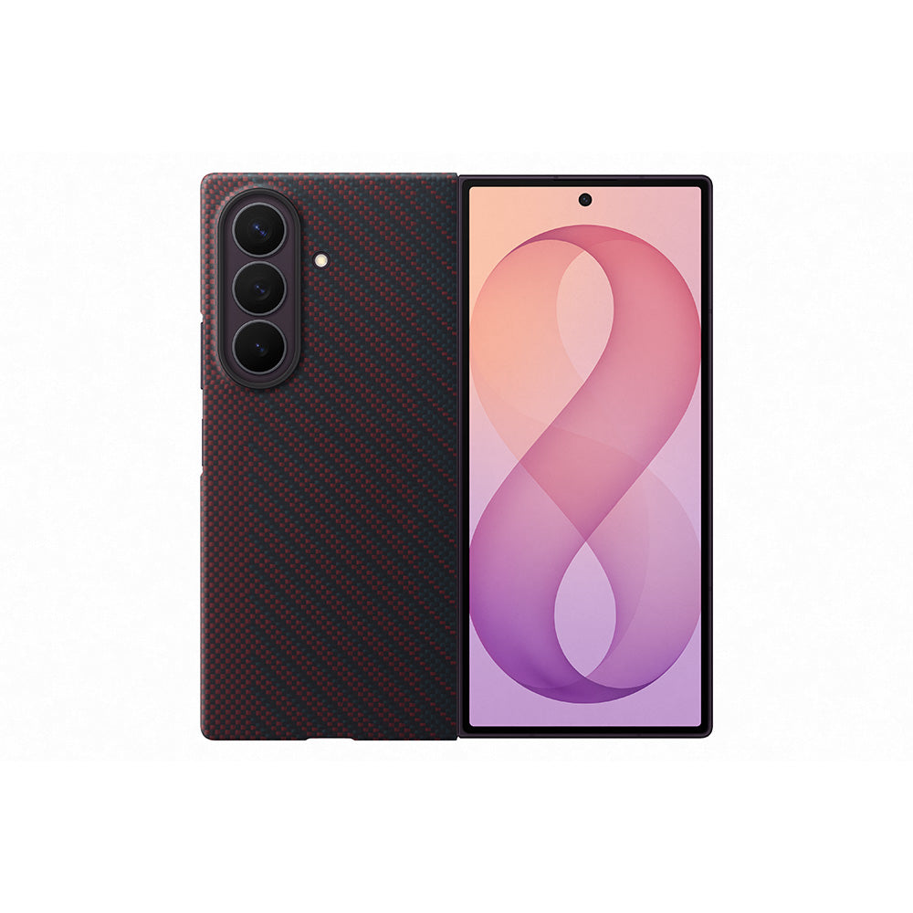 Samsung EF-KF976SREGWW Galaxy Z Fold8 Ultra Carbon Magnet Case - Violet