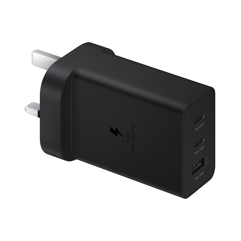 Samsung EP-T6530NBEGGB 65W Trio Power Adapter (Black) (without cable)