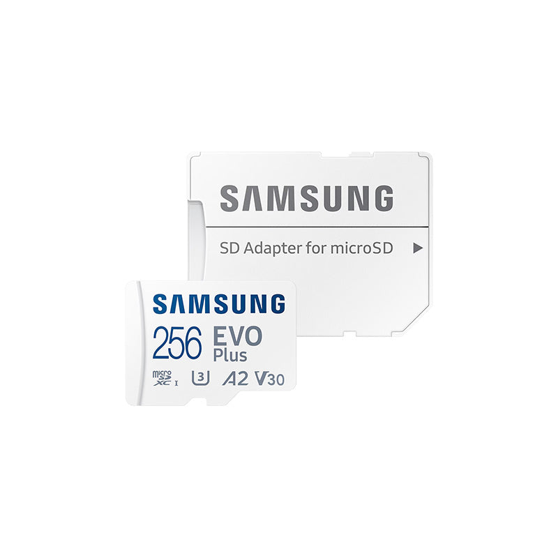 Samsung EVO Plus 256GB microSD with adapter