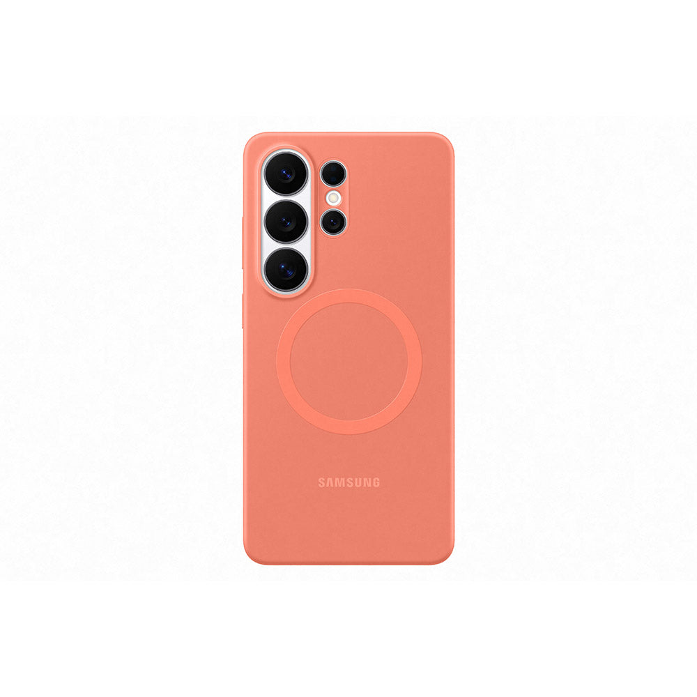Samsung Galaxy S26 Ultra Silicone Magnet Case - Coral Red (EF-ES948COEGWW)