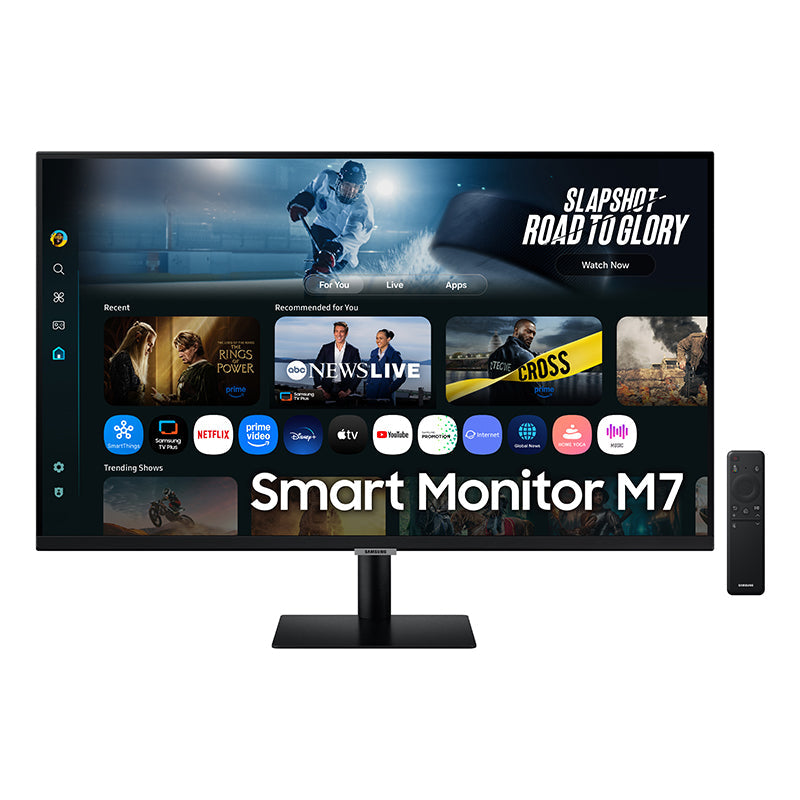 Samsung 32" UHD M7 Flat Smart Monitor (Black)