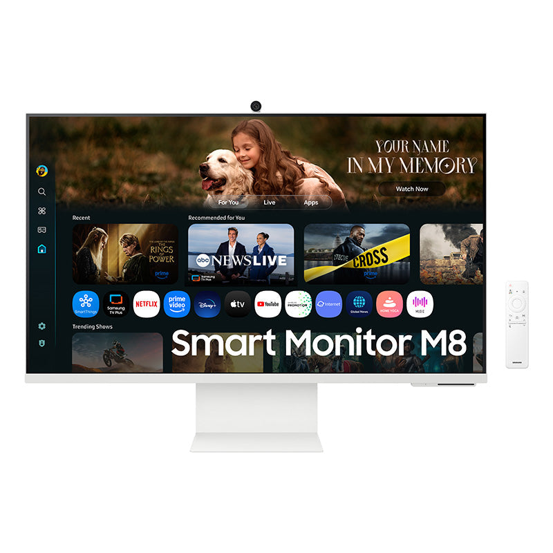 Samsung 32" UHD M8 Flat Smart Monitor