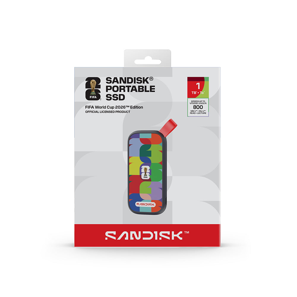 SanDisk 1TB FIFA World Cup 2026 Portable SSD