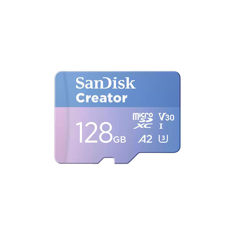 SanDisk Creator 128GB microSD Card