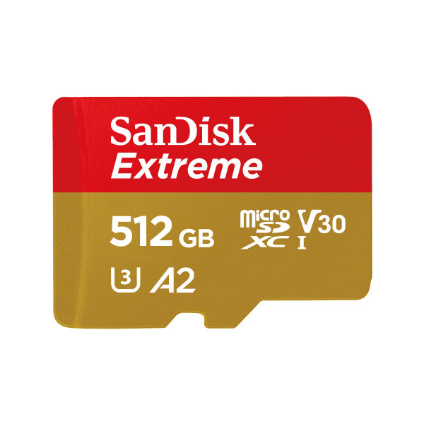 SanDisk Extreme microSDXC QuickFlow UHS-I 512GB