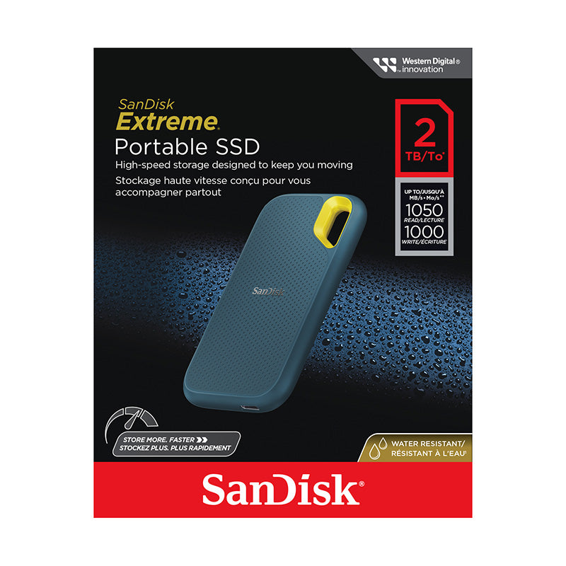 SanDisk Extreme Portable SSD V2 2TB (Monterey)