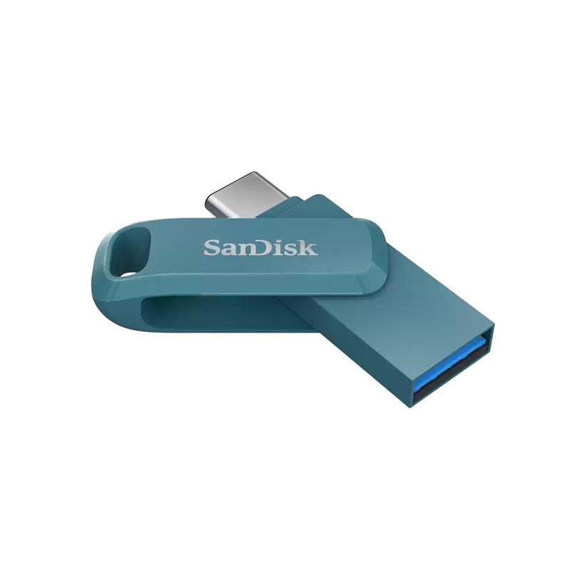 SanDisk Ultra Dual Drive Go 128GB USB-C Navagio Bay Blue