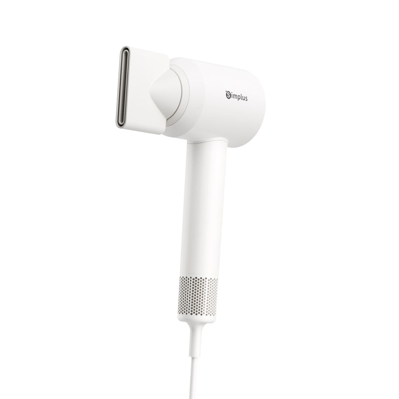 Simplus CFJH010WH01-S Hair Dryer White with Bag/Nozzle