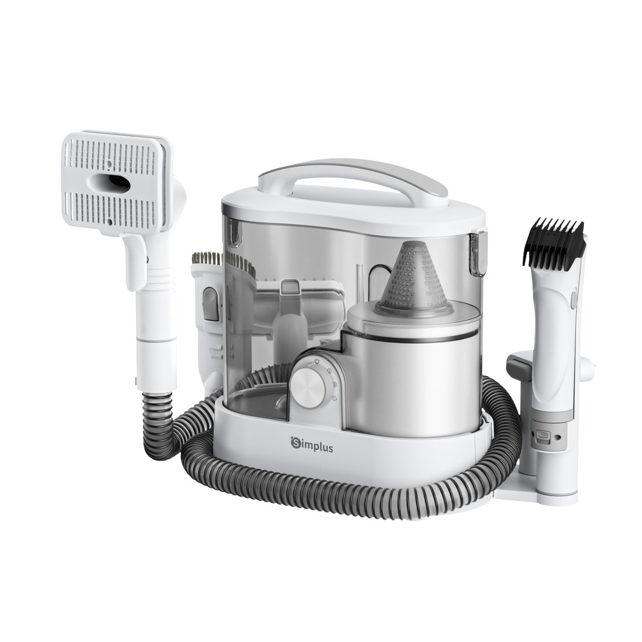 Simplus CWHL001WY00-S White Multifunctional Pet Grooming Vacuum Cleaner