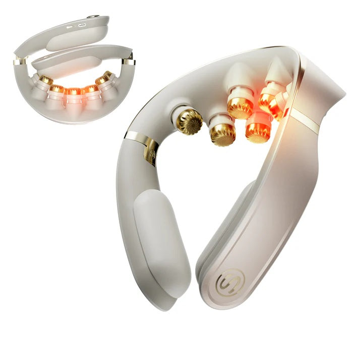 SKG G7 Pro Fold Neck Massager (Gold)