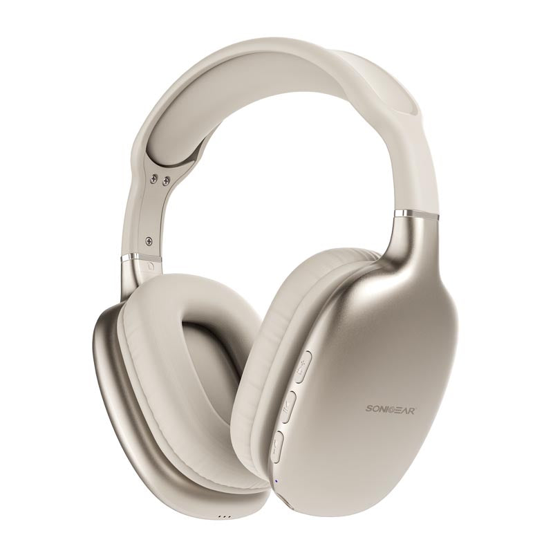SonicGear Airphone 6 BT Headphone - Champagne